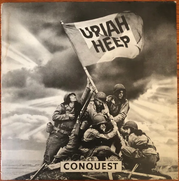 Capa de Uriah Heep — Conquest