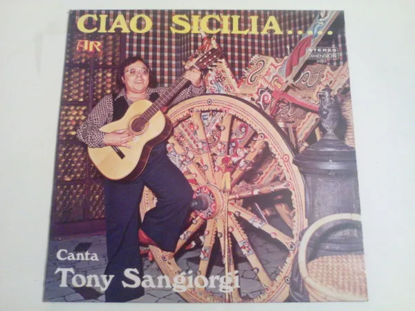 Capa de Tony Sangiorgi — Ciao Sicilia