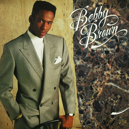 Capa de Bobby Brown — Don't Be Cruel
