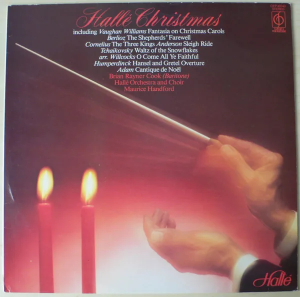 Capa de Hallé Orchestra, Brian Rayner Cook, Maurice Handford — Hallé Christmas