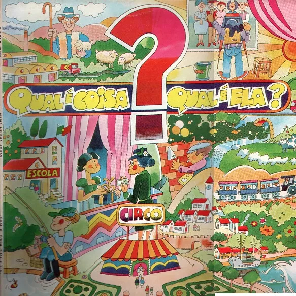 Capa de Lena Dágua — Qual É Coisa Qual É Ela?
