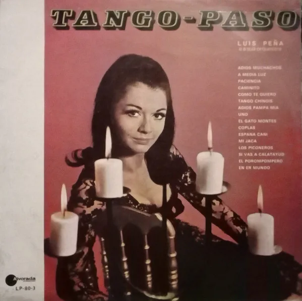Capa de Luis Peña E A Sua Orquestra* — Tango-Paso