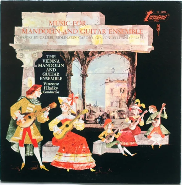 Capa de The Vienna Mandolin And Guitar Ensemble — Music For Mandolin And Guitar Ensemble