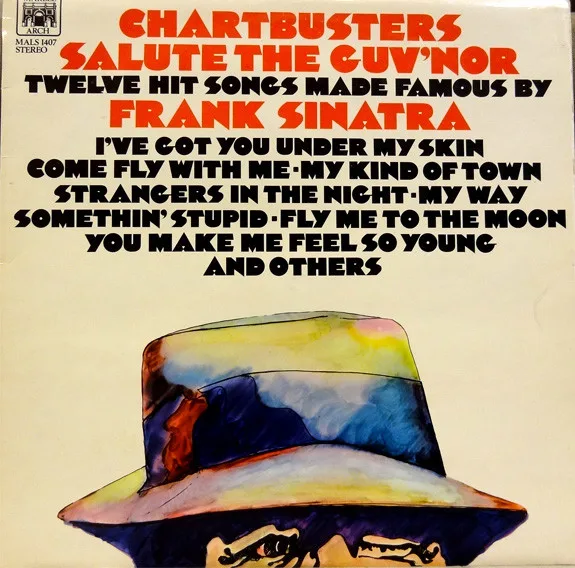 Capa de The Chartbusters — Chartbusters Salute The Gov'nor