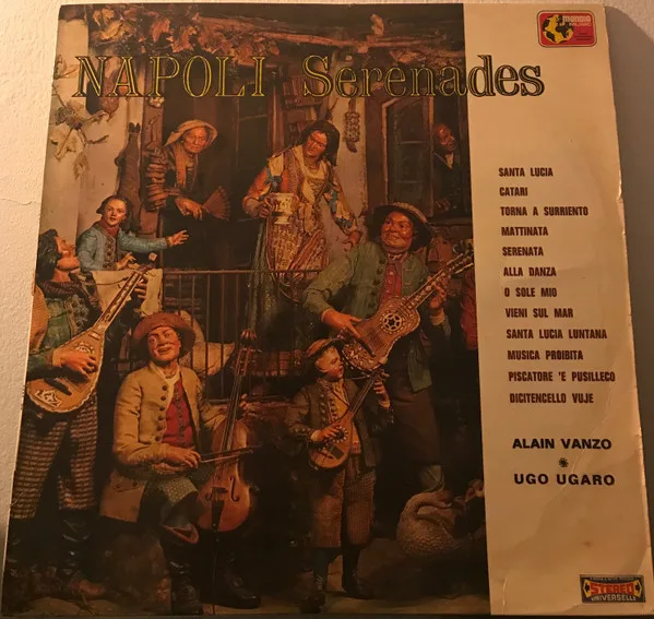 Capa de Alain Vanzo, Ugo Ugaro — Napoli Serenades