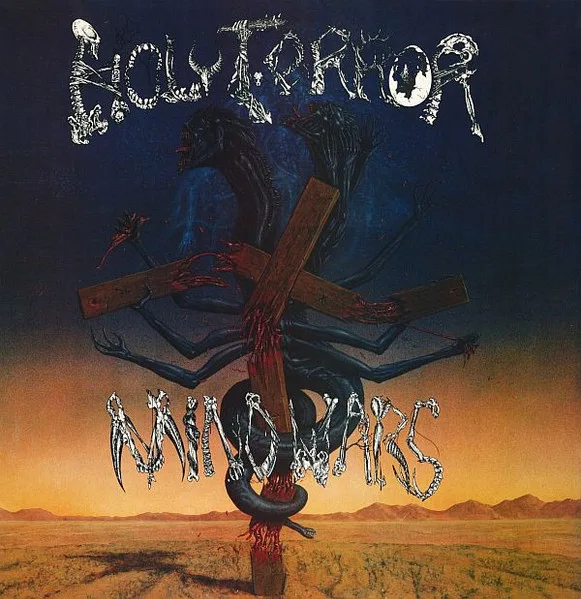 Capa de Holy Terror — Mind Wars