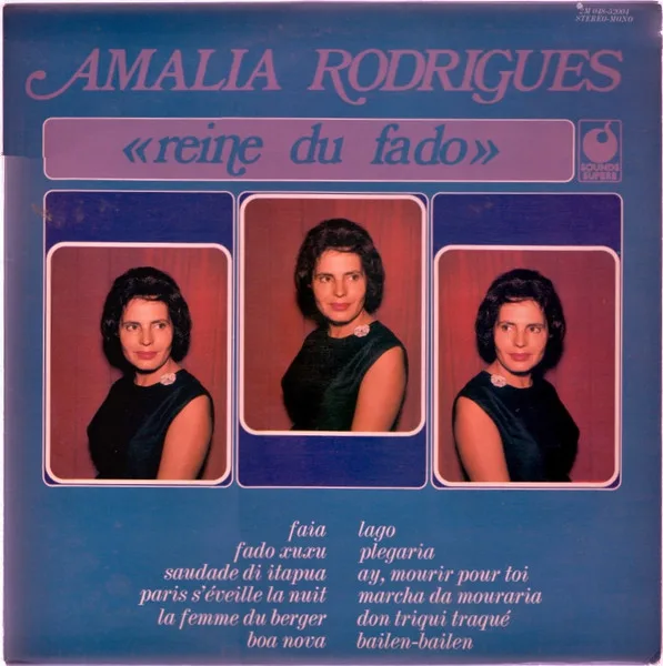 Capa de Amália Rodrigues — Reine Du Fado