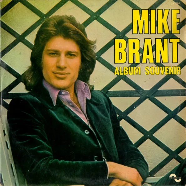 Capa de Mike Brant — Album Souvenir