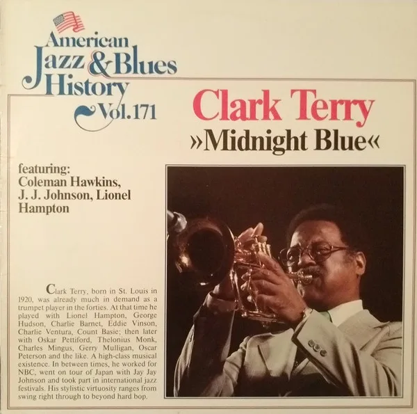 Capa de Clark Terry — Midnight Blue
