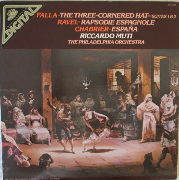 Capa de Falla* / Ravel* / Chabrier* — The Three-Cornered Hat / Rapsodie Espagnole / España