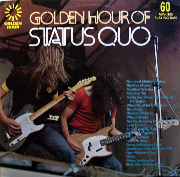 Capa de Status Quo — Golden Hour Of Status Quo