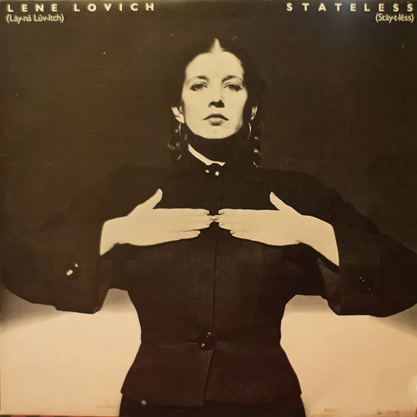 Capa de Lene Lovich — Stateless
