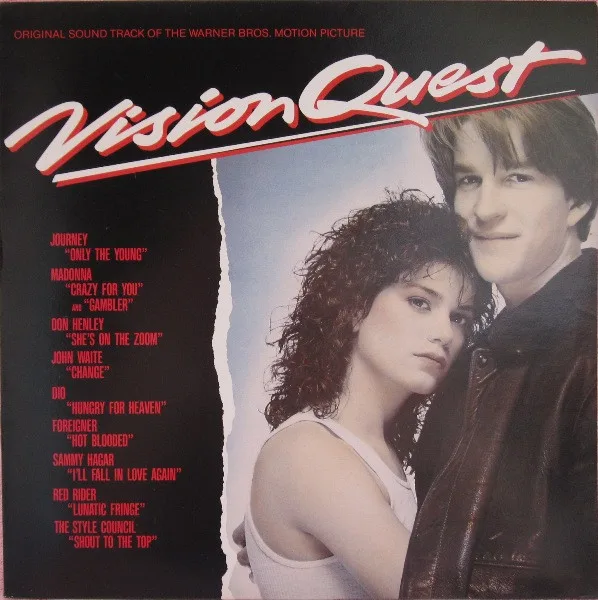 Capa de Various — Vision Quest (Original Motion Picture Sound Track)