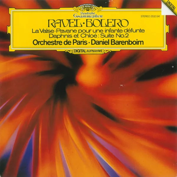 Capa de Ravel* · Orchestre De Paris · Daniel Barenboim — Bolero · La Valse · Pavane Pour Une Infante Défunte · Daphnis Et Chloé: Suite No. 2