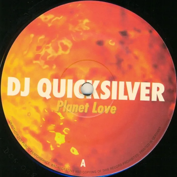 Capa de DJ Quicksilver — Planet Love