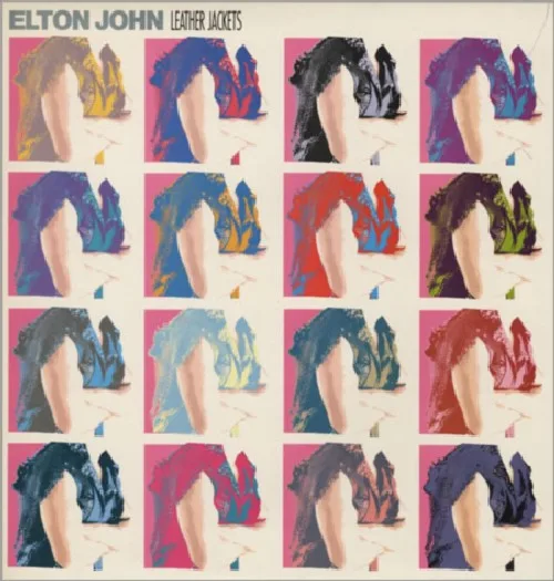 Capa de Elton John — Leather Jackets