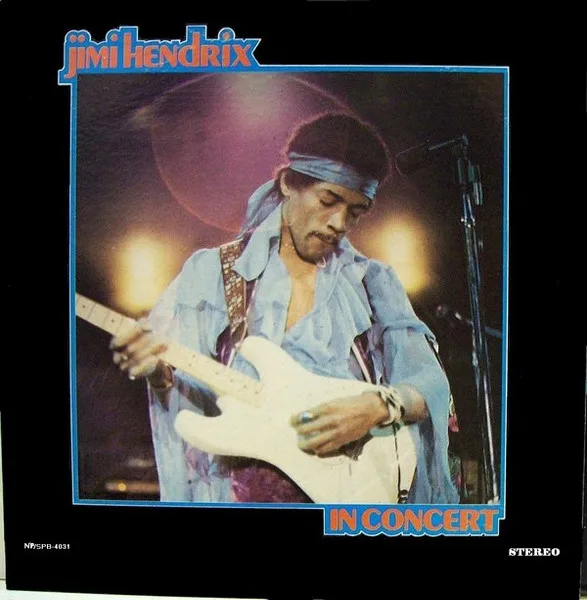 Capa de Jimi Hendrix — In Concert