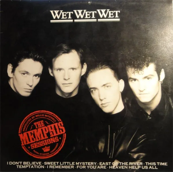Capa de Wet Wet Wet — The Memphis Sessions