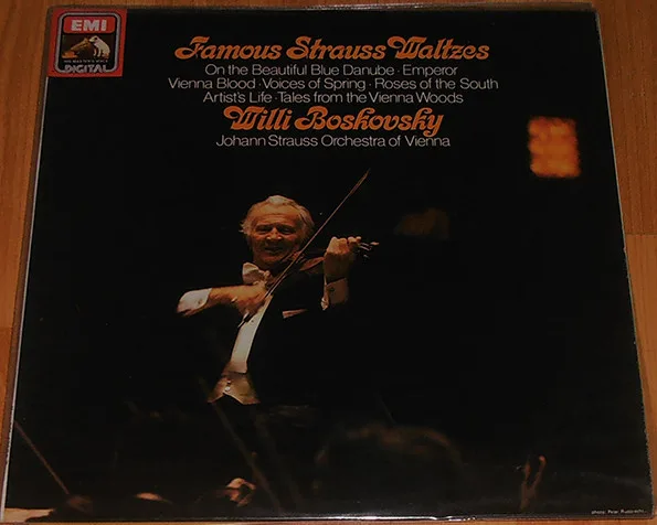 Capa de Willi Boskovsky / Johann Strauss Orchestra Of Vienna* — Famous Strauss Waltzes