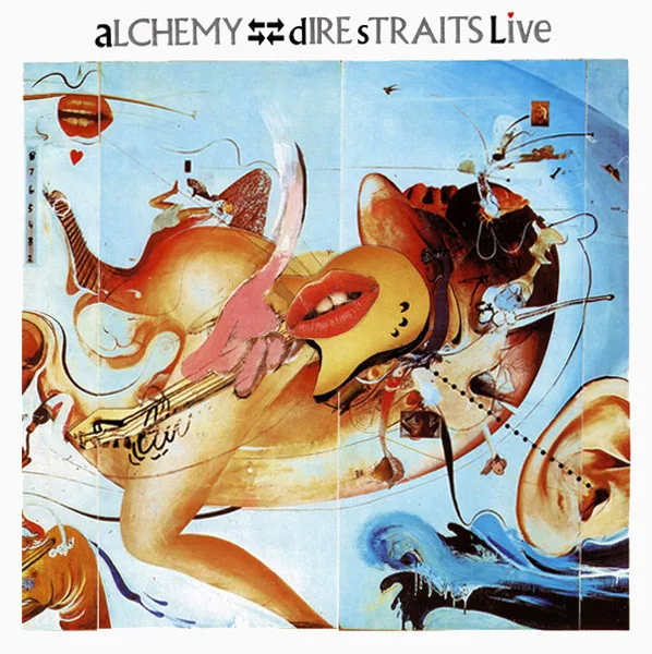 Capa de Dire Straits — Alchemy