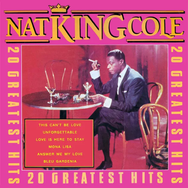 Capa de Nat King Cole — 20 Greatest Hits