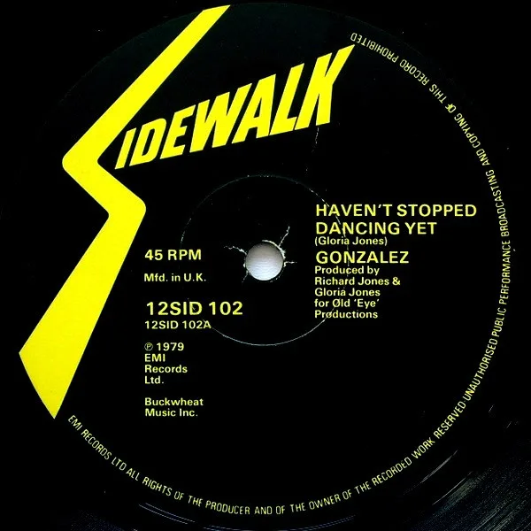 Capa de Gonzalez — Haven't Stopped Dancing Yet