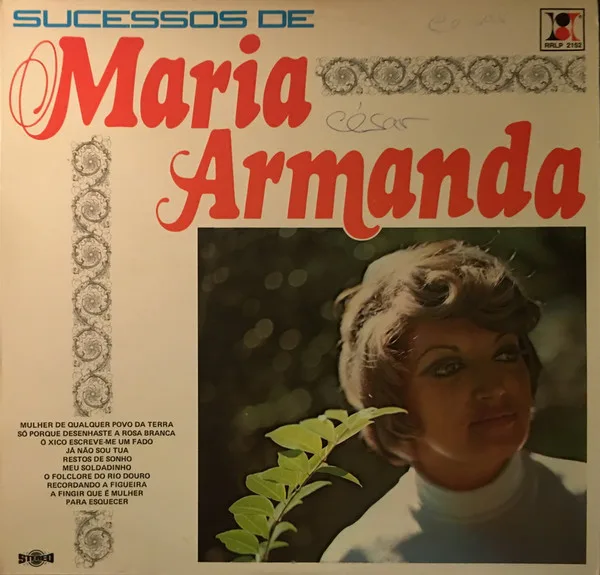 Capa de Maria Armanda — Sucessos De Maria Armanda