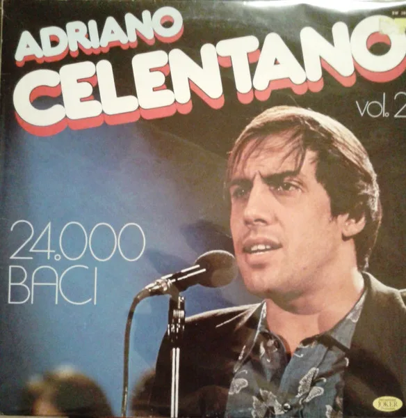 Capa de Adriano Celentano — 24.000 Baci Vol. 2