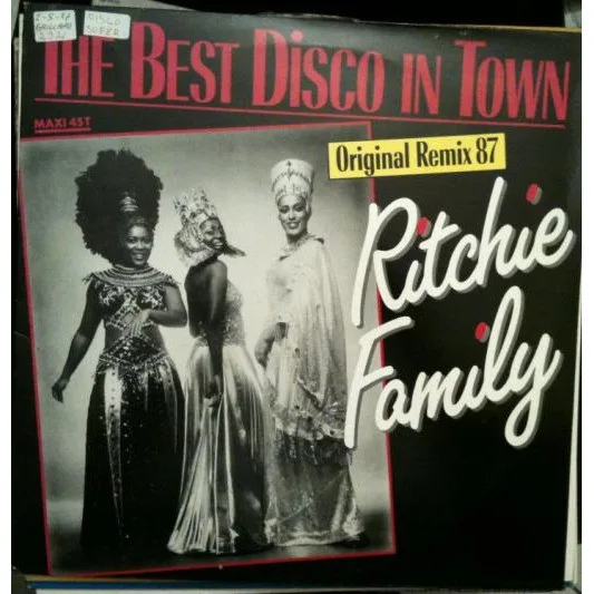 Capa de The Ritchie Family — The Best Disco In Town (Original Remix 87)