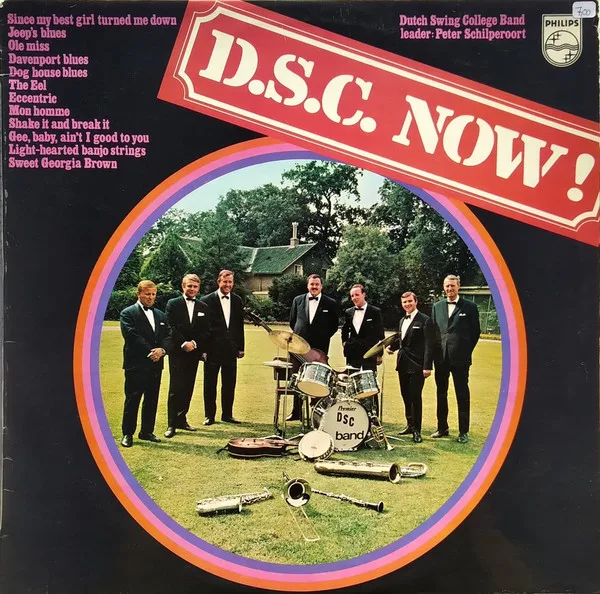 Capa de The Dutch Swing College Band — D.S.C. Now!