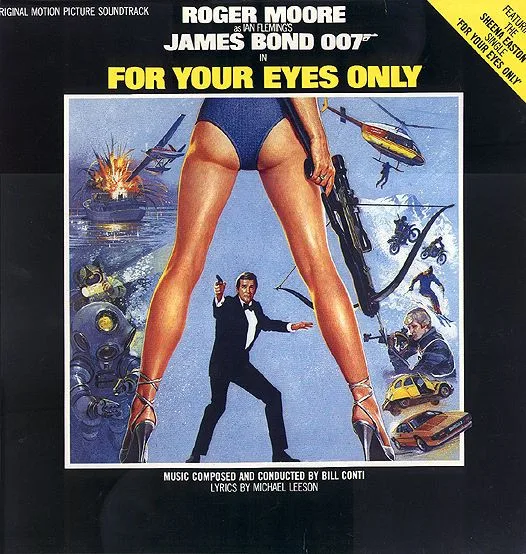 Capa de Bill Conti — For Your Eyes Only (Original Motion Picture Soundtrack)