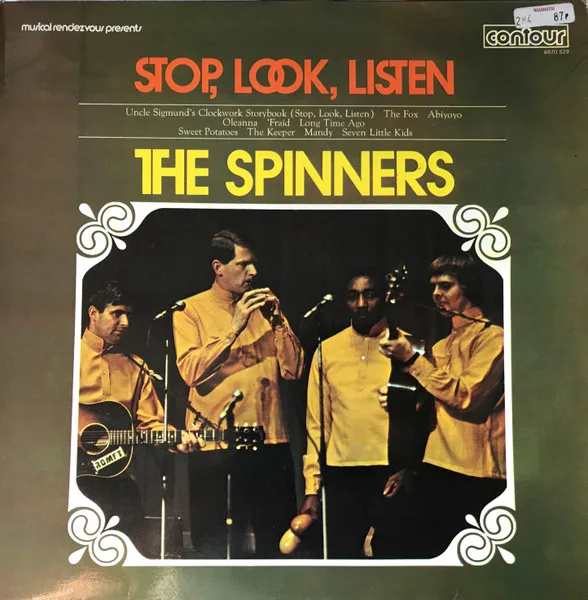 Capa de The Spinners — Stop, Look, Listen