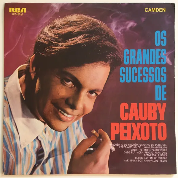 Capa de Cauby Peixoto — Os Grandes Sucessos De Cauby Peixoto