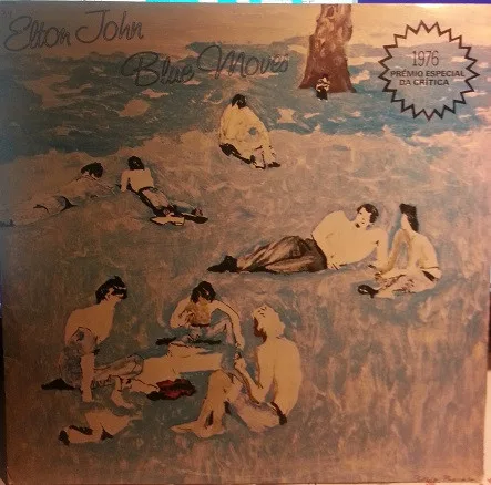 Capa de Elton John — Blue Moves