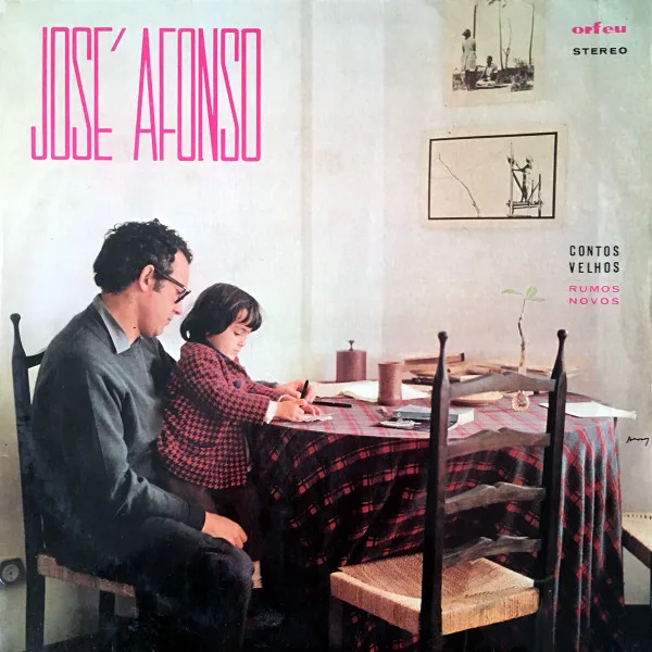 Capa de José Afonso — Contos Velhos Rumos Novos