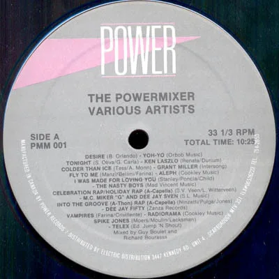 Capa de Various — The Powermixer
