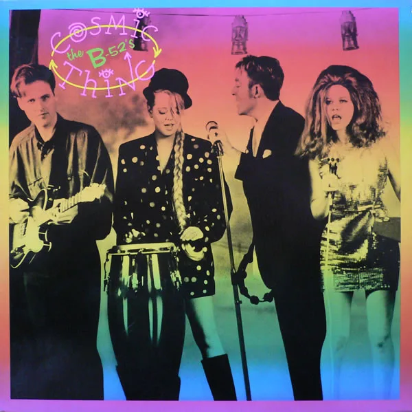 Capa de The B-52's — Cosmic Thing