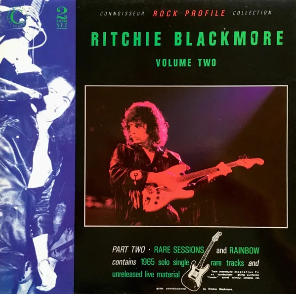 Capa de Ritchie Blackmore — Connoisseur Rock Profile Collection Volume Two