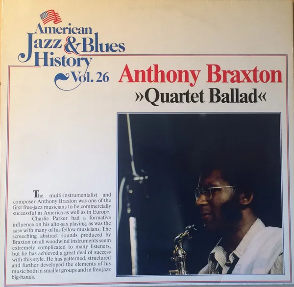 Capa de Anthony Braxton — Quartet Ballad