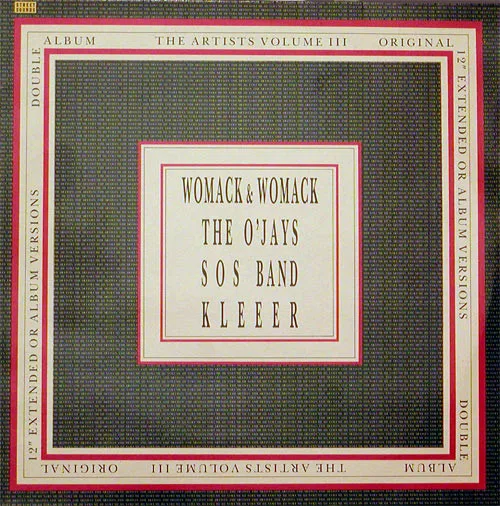 Capa de Womack & Womack / The O'Jays / SOS Band* / Kleeer — The Artists Volume III