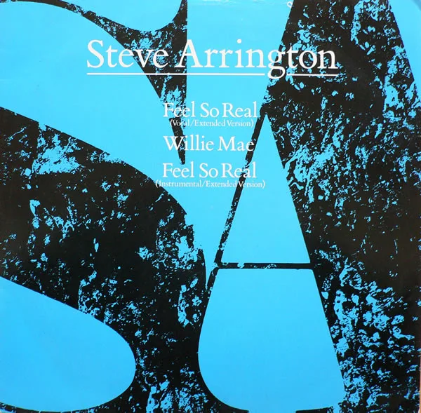 Capa de Steve Arrington — Feel So Real