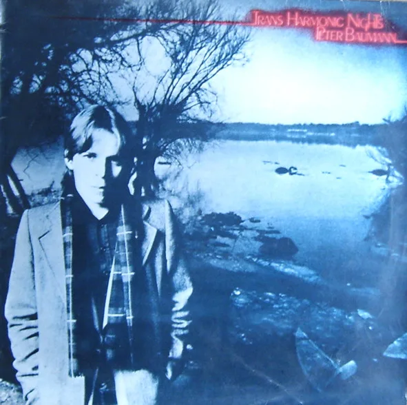 Capa de Peter Baumann — Trans Harmonic Nights
