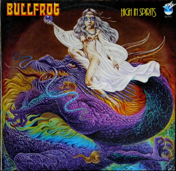 Capa de Bullfrog (2) — High In Spirits
