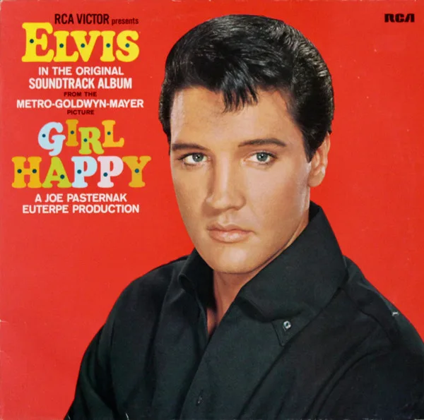 Capa de Elvis* — Girl Happy
