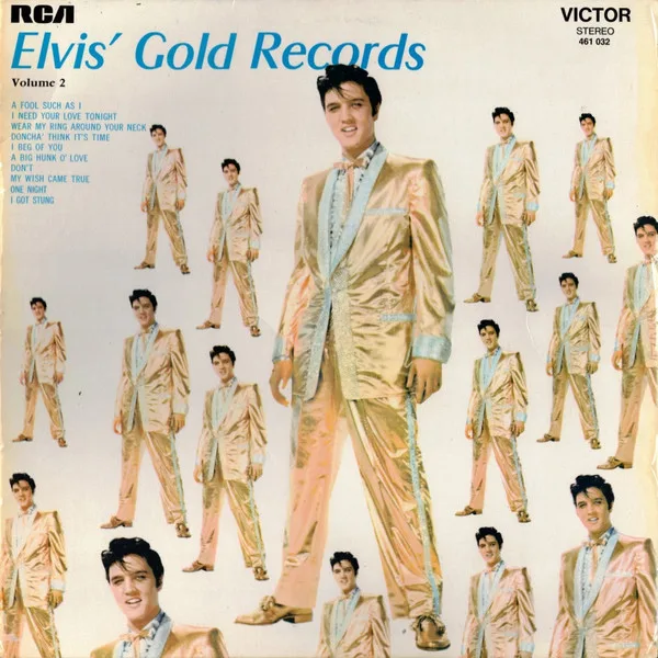 Capa de Elvis* — Elvis' Gold Records