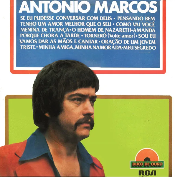 Capa de Antonio Marcos — Disco de Ouro