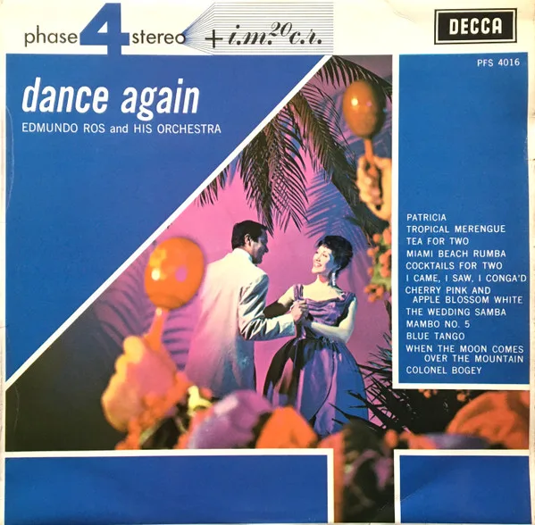Capa de Edmundo Ros And His Orchestra* — Dance Again