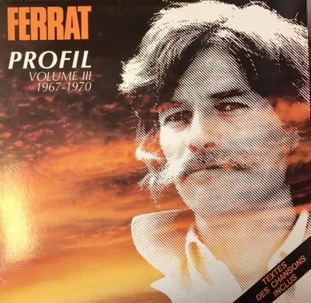 Capa de Jean Ferrat — Profil Volume 3 1967-1970