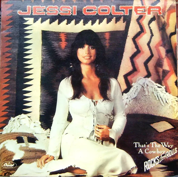 Capa de Jessi Colter — That's The Way A Cowboy Rocks And Rolls