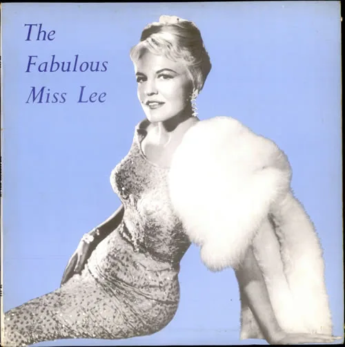 Capa de Peggy Lee — The Fabulous Miss Lee